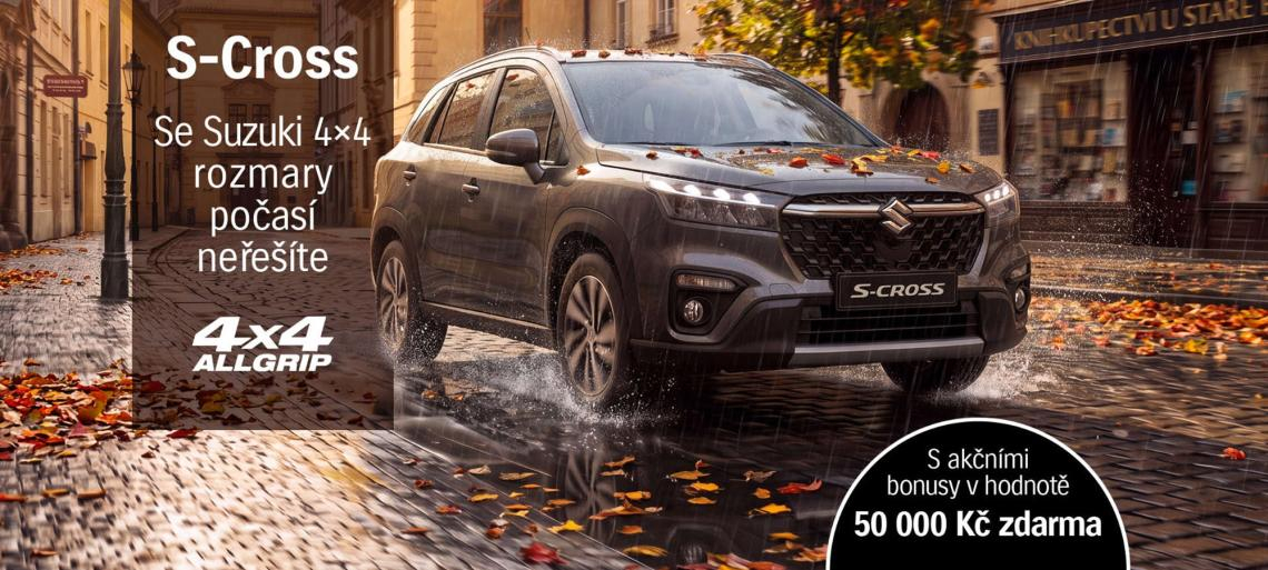 Se Suzuki 4x4 neřešíte rozmary počasí