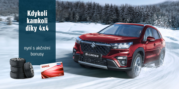 Zima bez stresu díky 4x4, navíc s akčními bonusy!