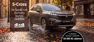 Se Suzuki 4x4 neřešíte rozmary počasí